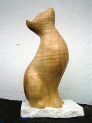 Hilary Archer - Cat - lime